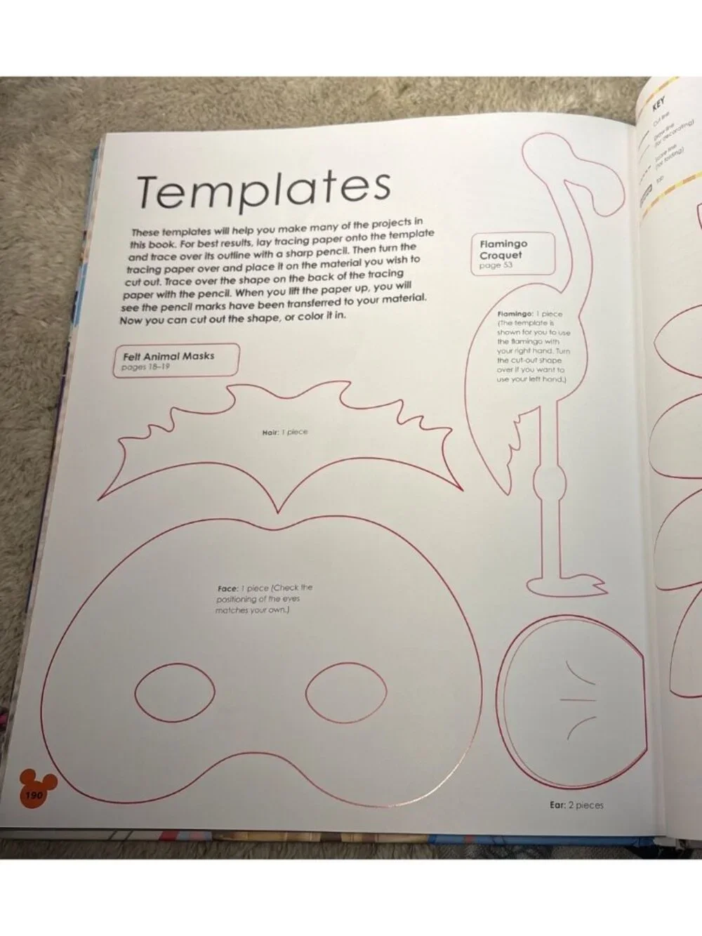 Disney Ideas Book Hardcover - Over 100 Disney Crafts Games & Activities - Picture 15 of 16